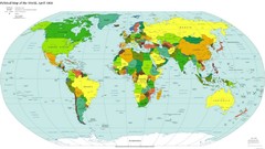 Political World Map educational