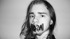 Politics protest grayscale duct tape political sopa alden