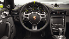 Porsche car interiors