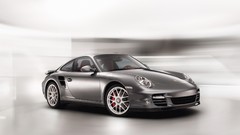 Porsche cars grayscale