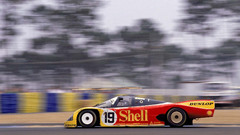 Porsche cars race shell