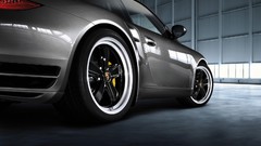 Porsche cars side view