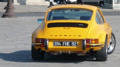 Porsche cars yellow cars