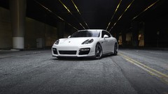 Porsche Porsche Panamera automobiles white cars