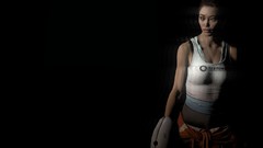 Portal 2 Chell artwork fantasy art