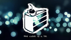 Portal bokeh the cake