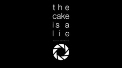 Portal cake video games the cake is a lie