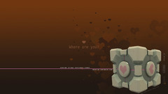 Portal Companion Cube game