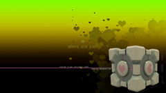 Portal Companion Cube game