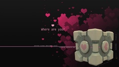 Portal Companion Cube game