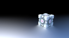 Portal Companion Cube game