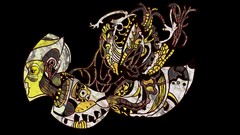 Portal insects psychedelic drawings portal 2 fan art surreal 