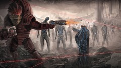 Portal mass effect urdnot wrex husk fantasy art Companion Cube 