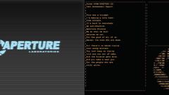 Portal poem Aperture Laboratories