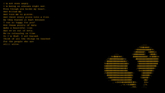 Portal text ascii broken