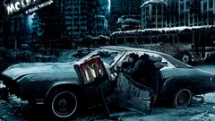 Post-apocalyptic cars artwork Mc