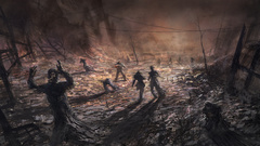 Post-apocalyptic fantasy art
