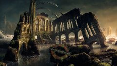 Post-apocalyptic London underground