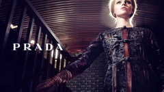 Prada fashion photography Sasha Pivovarova