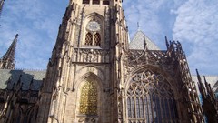Prague stained glass churches cathedrals