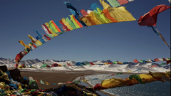 Prayer Flags at namtso