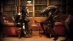 Predator chess party alien xenomorphs