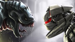 Predator digital art alien