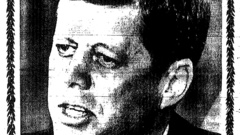 Presidents grayscale John kennedy