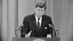 Presidents grayscale John kennedy