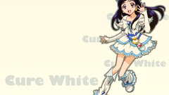 Pretty cure white Anime