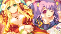 Priest anime girls green eyes ragnarok online