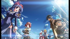 Priest hunter knight blue hair ragnarok online hair bow