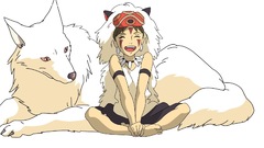 Princess mononoke Simple Background