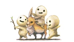 Princess mononoke Simple Background Kodama Yakuru