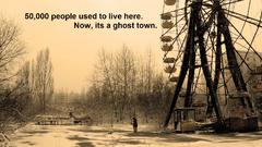 Pripyat Chernobyl lonely ferris