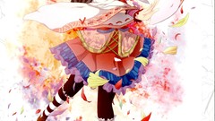 Project hakurei reimu touhou miko artwork