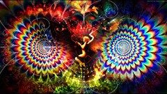 Psychedelic digital art