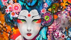 Psychedelic ipad artwork digital art trippy