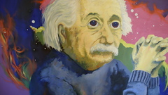 Psychedelic LSD Albert Einstein