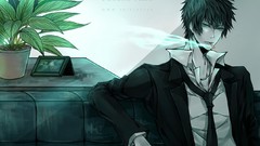 Psycho-pass kougami shinya anime boys