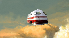 Pullman funny bus Airbus