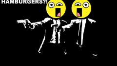 Pulp Fiction black background