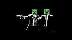 Pulp Fiction minecraft creeper suite