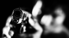 Pulp Fiction monochrome greyscale