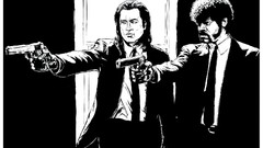 Pulp Fiction painted