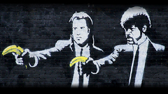 Pulp Fiction street art