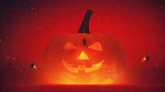 Pumpkins lacza happy halloween