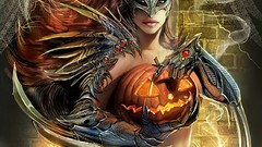 Pumpkins witchblade fantasy art