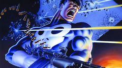 Punisher gunfight comics cartoon