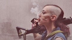 Punk piercings tank girl stgw 90